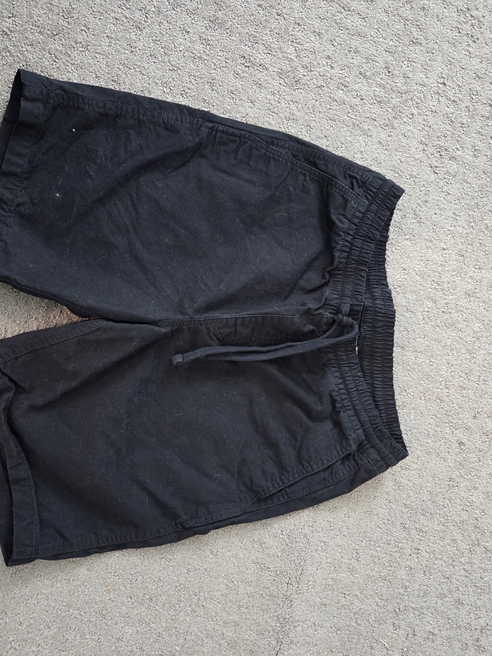 Vans Black Men’s Flat Front Shorts